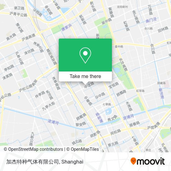 加杰特种气体有限公司 map
