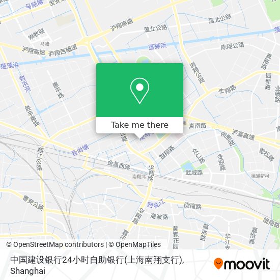 中国建设银行24小时自助银行(上海南翔支行) map