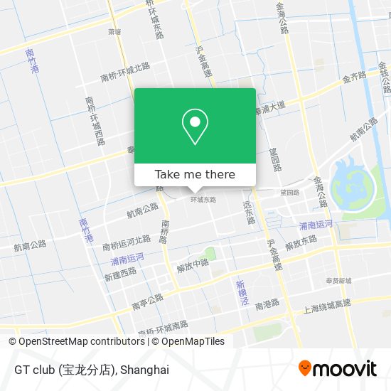 GT club (宝龙分店) map