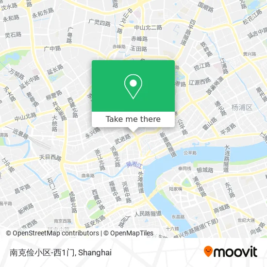 南克俭小区-西1门 map