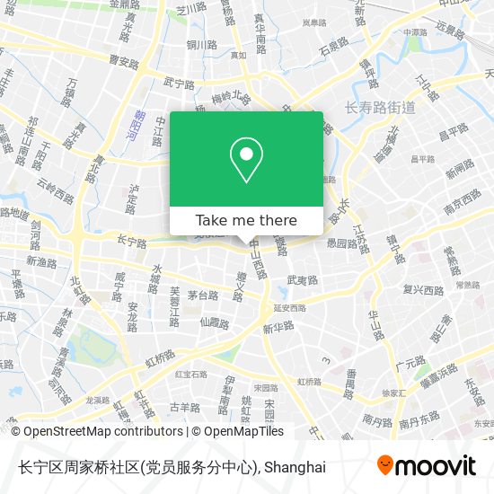 长宁区周家桥社区(党员服务分中心) map