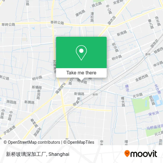 新桥玻璃深加工厂 map