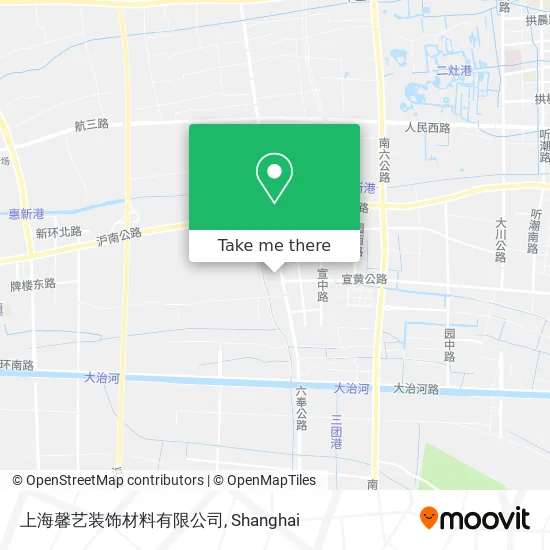 上海馨艺装饰材料有限公司 map