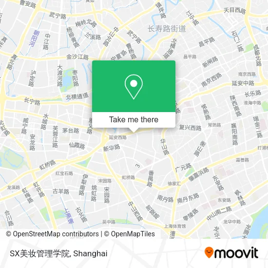 SX美妆管理学院 map