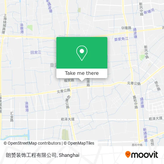 朗赟装饰工程有限公司 map