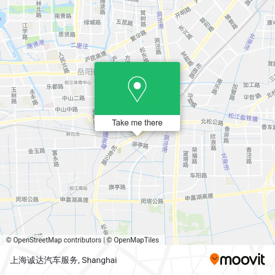 上海诚达汽车服务 map