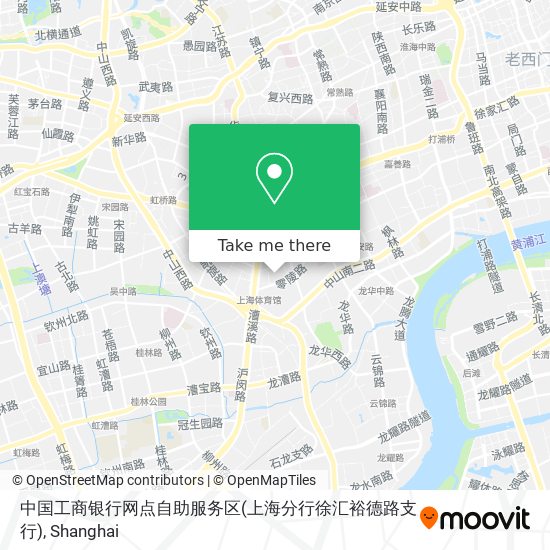中国工商银行网点自助服务区(上海分行徐汇裕德路支行) map
