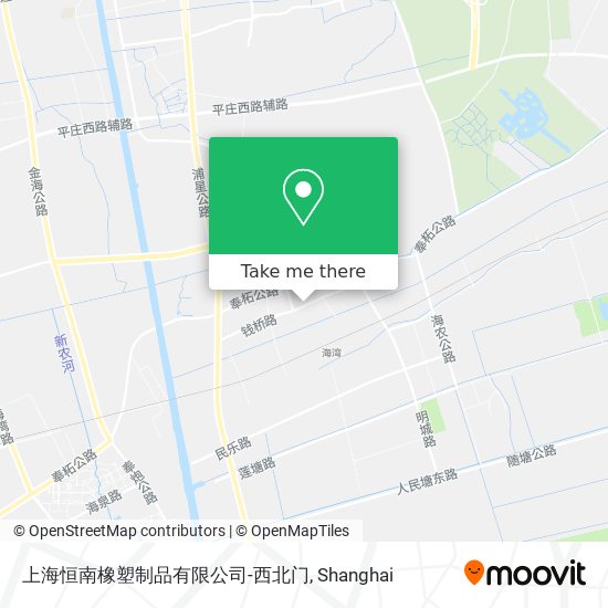 上海恒南橡塑制品有限公司-西北门 map