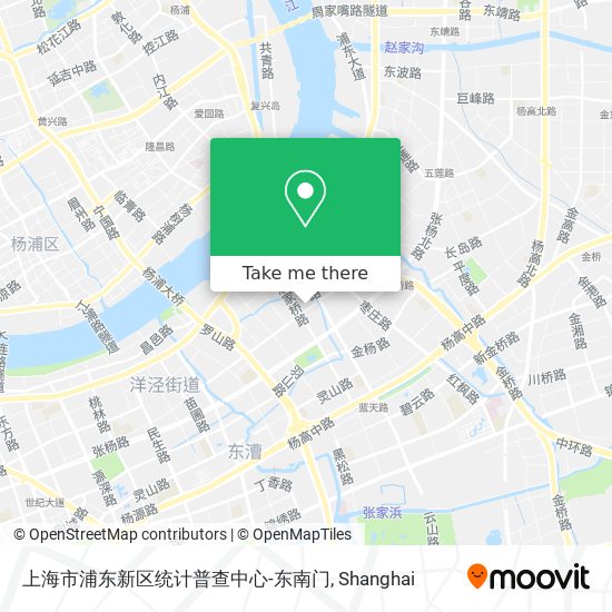 上海市浦东新区统计普查中心-东南门 map