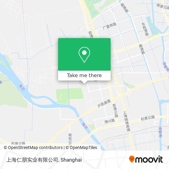 上海仁朋实业有限公司 map