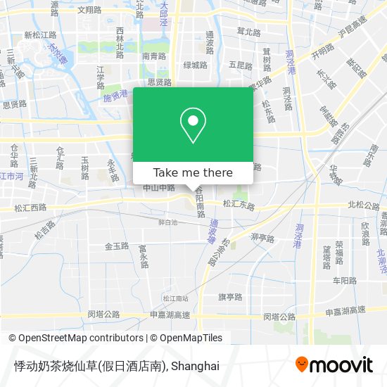 悸动奶茶烧仙草(假日酒店南) map