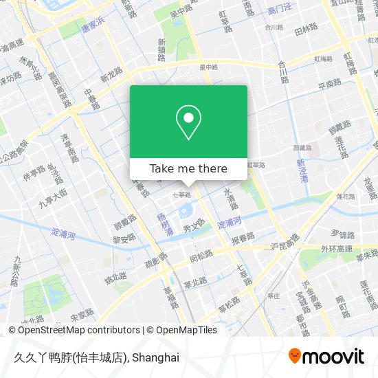 久久丫鸭脖(怡丰城店) map