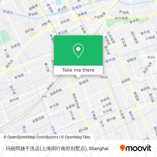 玛丽阿姨干洗店(上海闵行南郊别墅店) map
