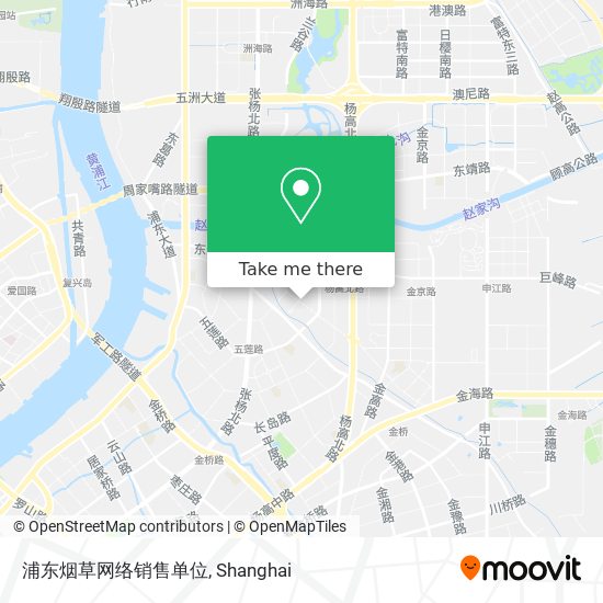 浦东烟草网络销售单位 map