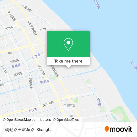 朝勤路王家车路 map