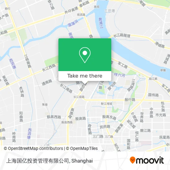 上海国亿投资管理有限公司 map