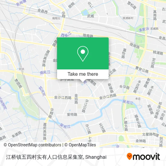 江桥镇五四村实有人口信息采集室 map