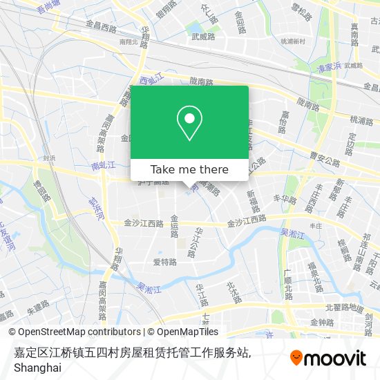 嘉定区江桥镇五四村房屋租赁托管工作服务站 map