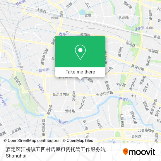 嘉定区江桥镇五四村房屋租赁托管工作服务站 map
