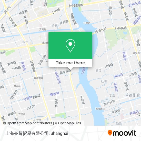 上海齐超贸易有限公司 map