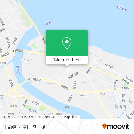 怡静园-西南门 map