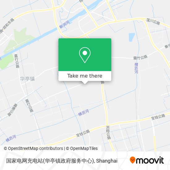 国家电网充电站(华亭镇政府服务中心) map