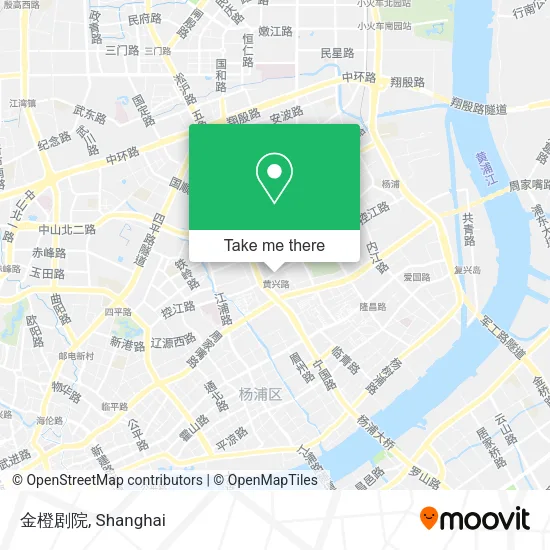 金橙剧院 map