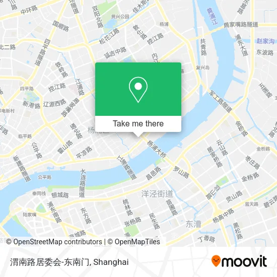 渭南路居委会-东南门 map