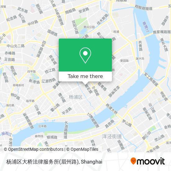杨浦区大桥法律服务所(眉州路) map