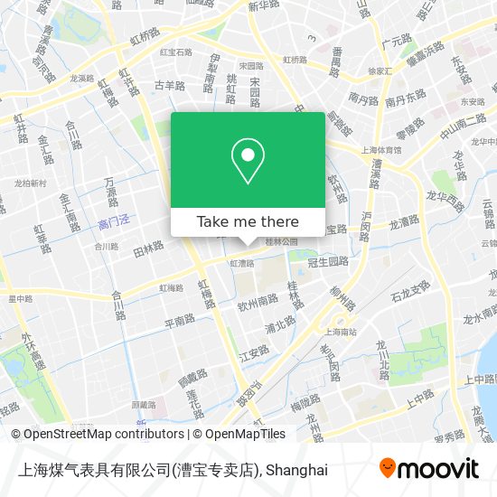 上海煤气表具有限公司(漕宝专卖店) map