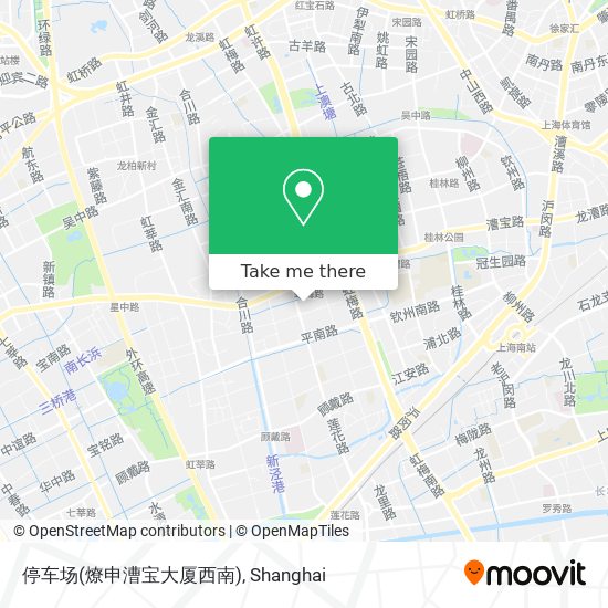 停车场(燎申漕宝大厦西南) map