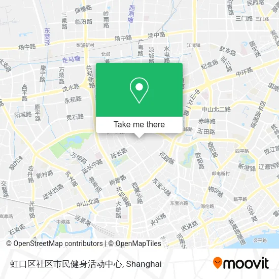 虹口区社区市民健身活动中心 map