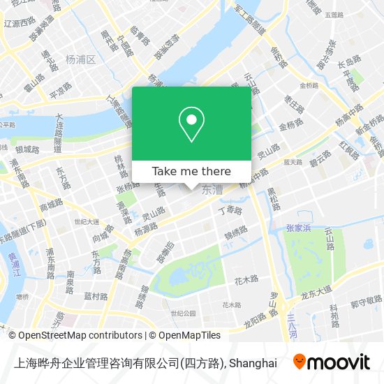 上海晔舟企业管理咨询有限公司(四方路) map
