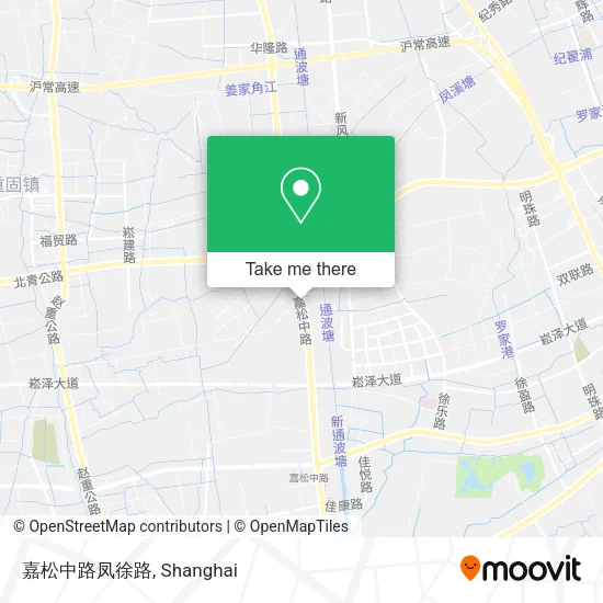 嘉松中路凤徐路 map
