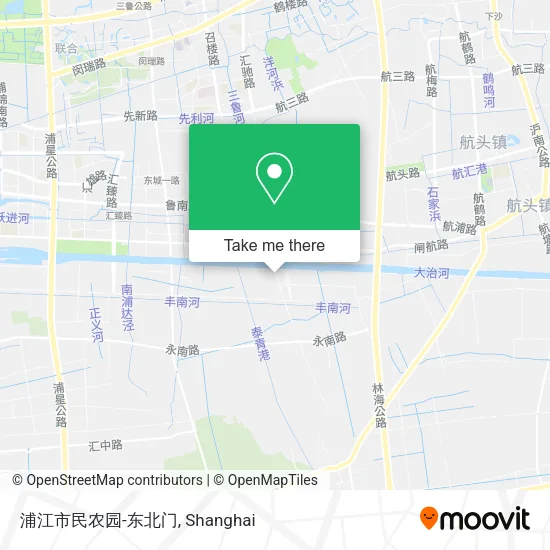 浦江市民农园-东北门 map