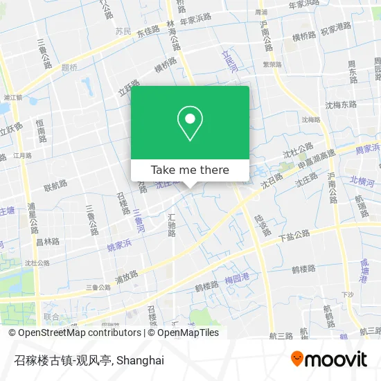 召稼楼古镇-观风亭 map