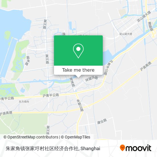 朱家角镇张家圩村社区经济合作社 map