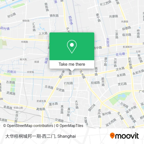 大华梧桐城邦一期-西二门 map