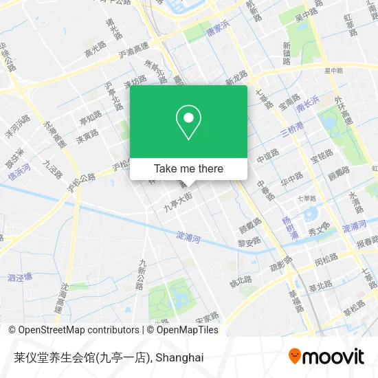 莱仪堂养生会馆(九亭一店) map