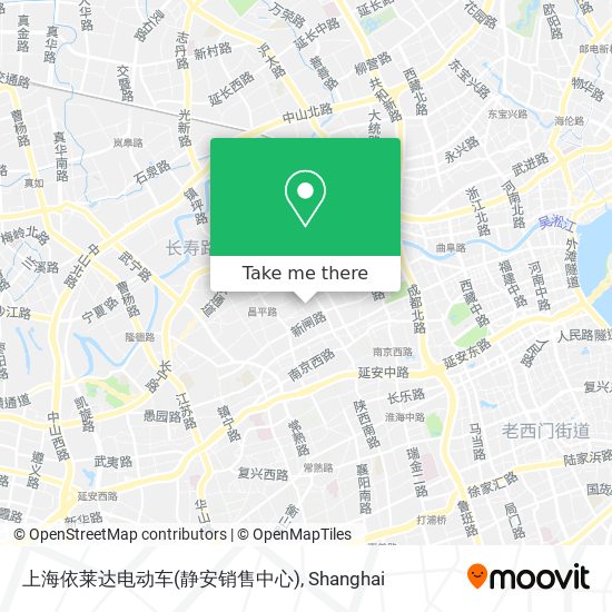上海依莱达电动车(静安销售中心) map