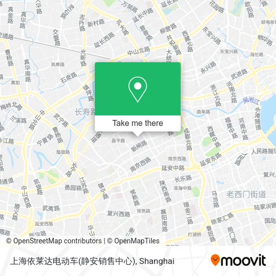 上海依莱达电动车(静安销售中心) map