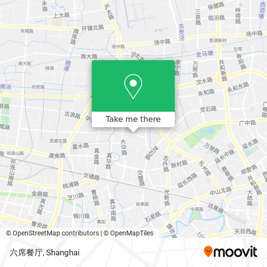 六席餐厅 map