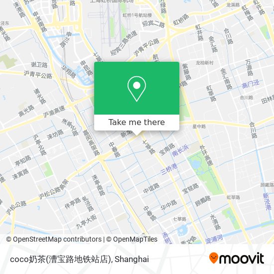 coco奶茶(漕宝路地铁站店) map