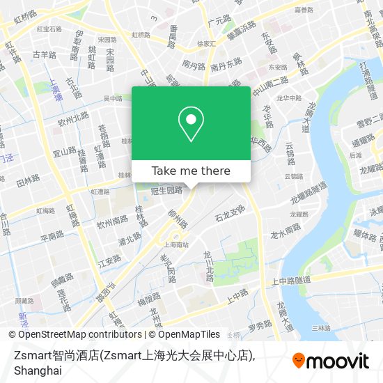 Zsmart智尚酒店(Zsmart上海光大会展中心店) map