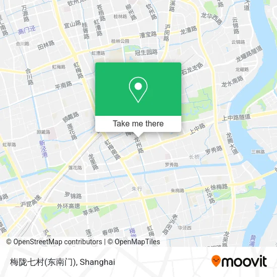 梅陇七村(东南门) map