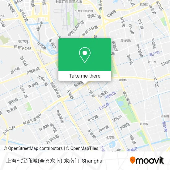 上海七宝商城(全兴东南)-东南门 map