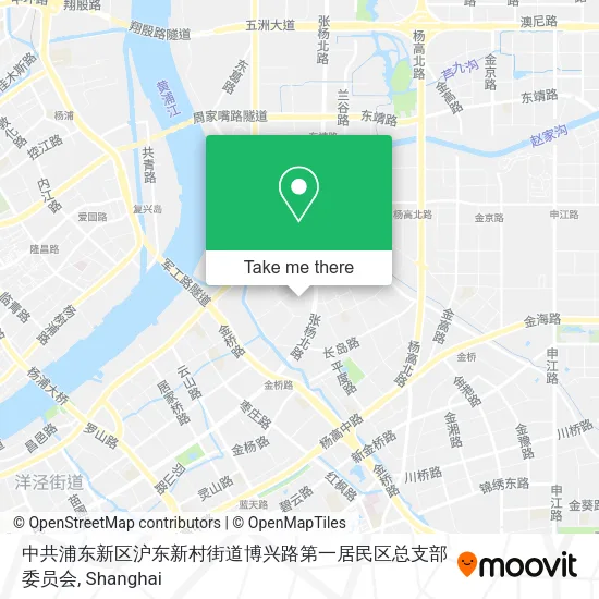 中共浦东新区沪东新村街道博兴路第一居民区总支部委员会 map