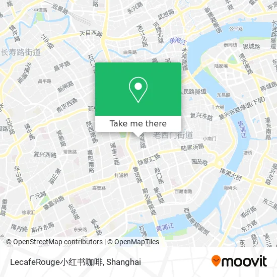 LecafeRouge小红书咖啡 map