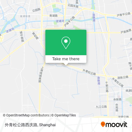 外青松公路西庆路 map