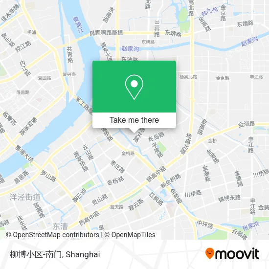 柳博小区-南门 map